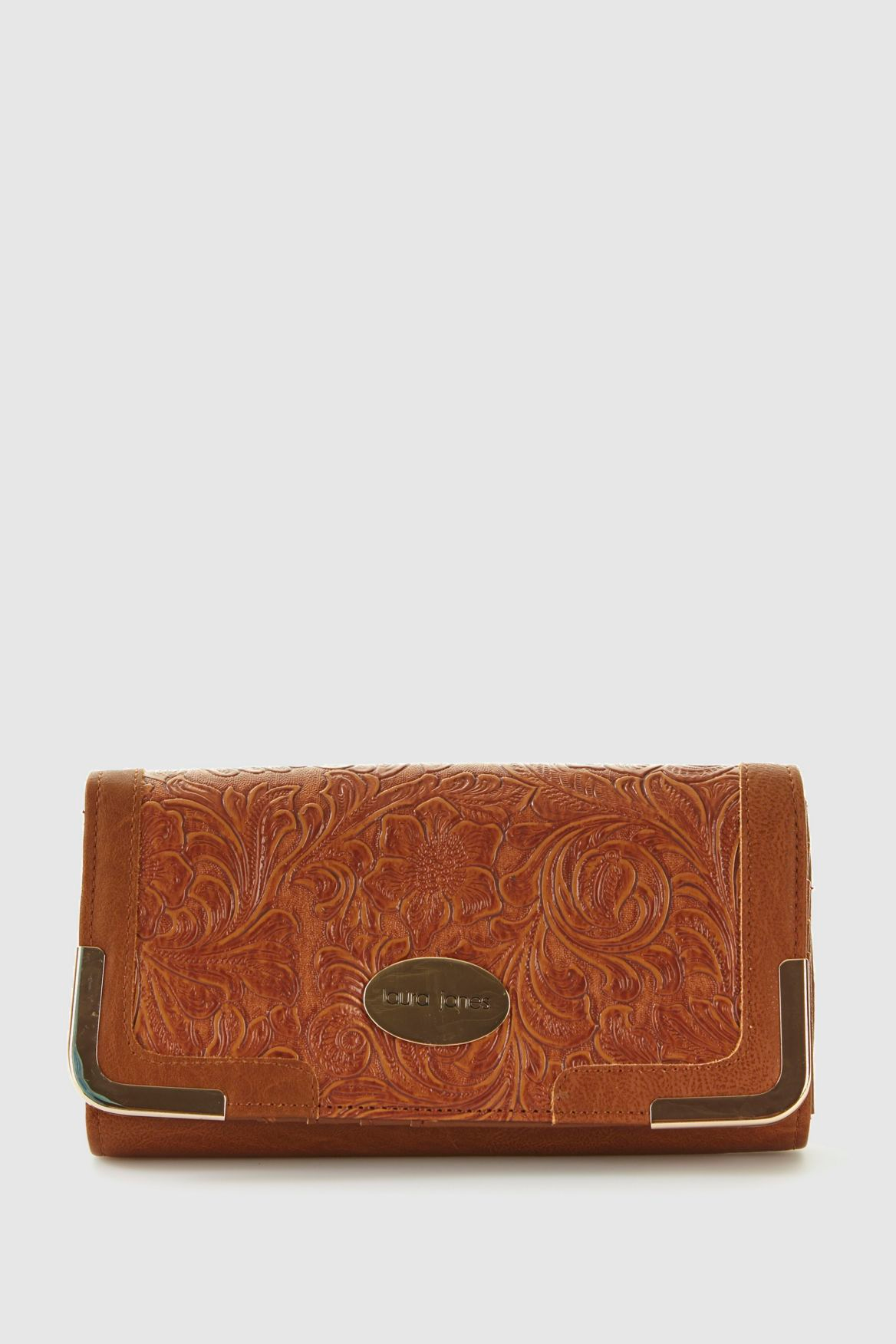 Laura Jones Tooled Large Wallet Strandbags Australia