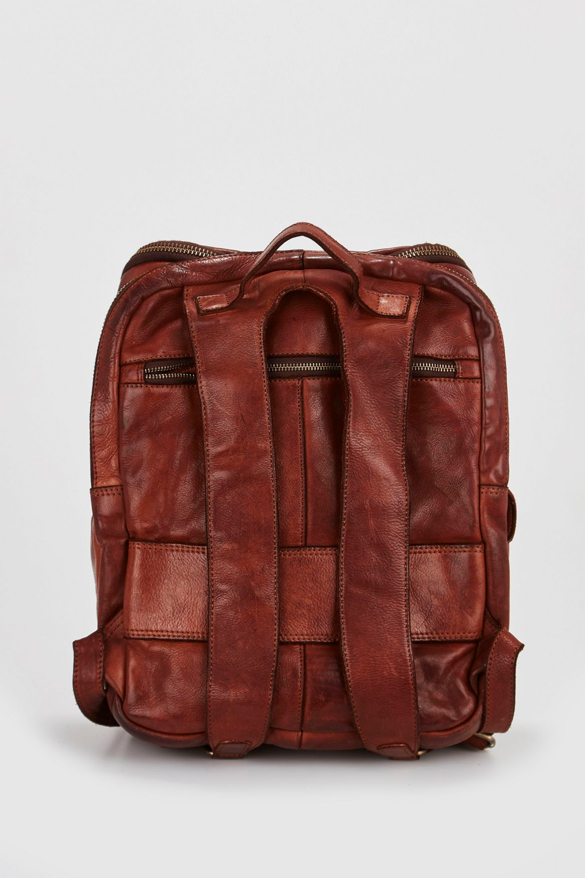 Leather backpack strandbags online