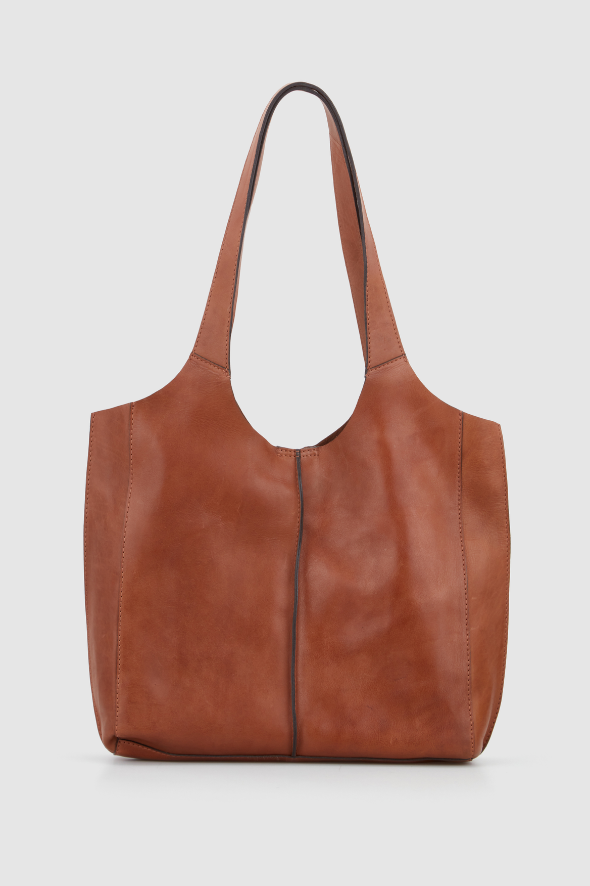 Evity Clio Leather Unlined Tote Bag Strandbags Australia