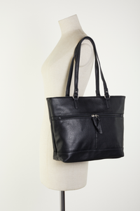 Twin Zip Tote Bag