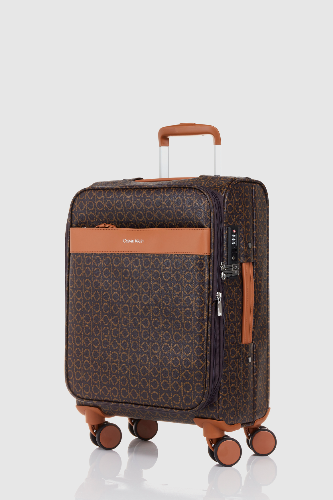 Calvin klein suitcase on sale grey