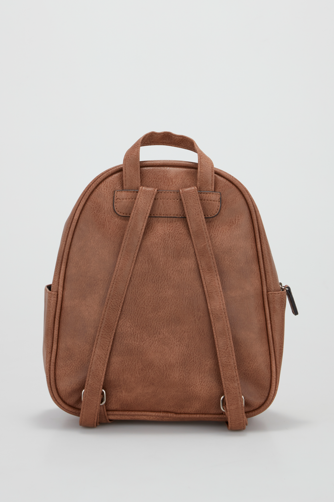 Leather discount backpack strandbags