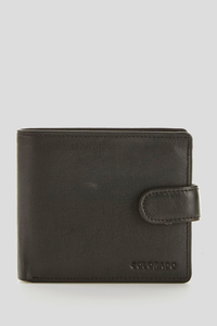 RFID Leather Tab Wallet