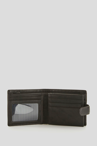 RFID Leather Tab Wallet