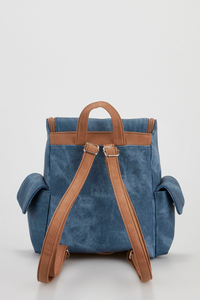 Denim Look Backpack