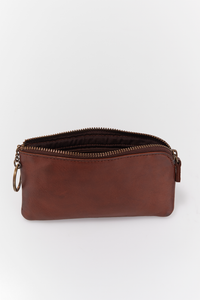 Leather Curved Coin Purse