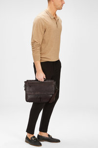 Tobias Leather Briefcase