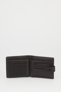 RFID Kyoto Leather Tab Wallet