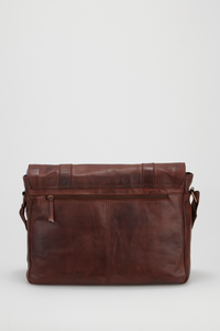 Flynn Leather Satchel