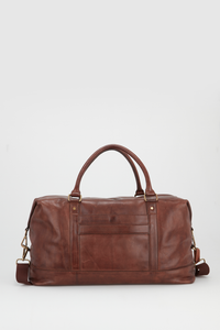 Flynn Leather Weekender