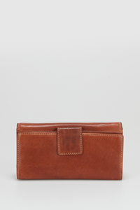 Maya Leather Large Clutch