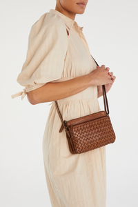 Palma Leather Small Crossbody Bag