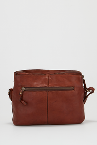 Ari Leather Tassel Crossbody Bag