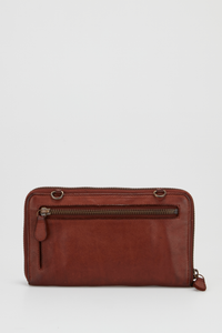 Ari Leather Credit Card Crossbody