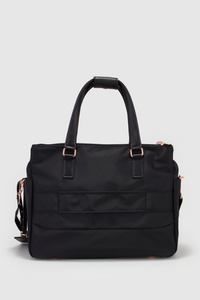 Twill Triple Compartment Tote