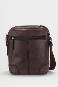 Tobias Leather Small Satchel