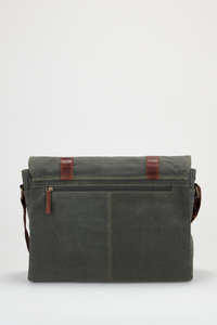 Noah Canvas/Lea Trim EW Satchel