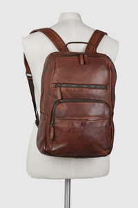 Hudson Leather Backpack