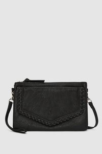 Whipstich Detail Crossbody Bag