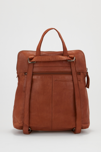 Maya Leather Convertible Backpack