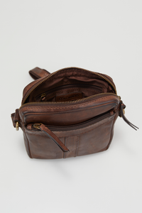 Flynn Leather Mini Satchel