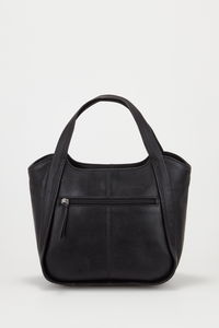 Maya Leather Mini Tote Bag