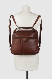 Ari Leather Convertible Backpack