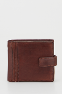 RFID Angus Leather Tab Wallet