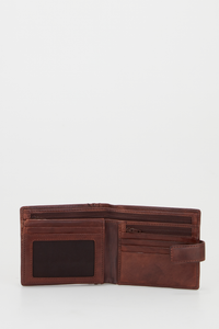 RFID Angus Leather Tab Wallet