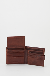 RFID Angus Leather Tab Wallet