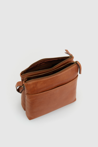 Elle Leather Crossbody Bag