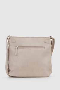 Tri-Pocket Crossbody Bag