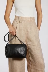 Maya Leather Crossbody Bag