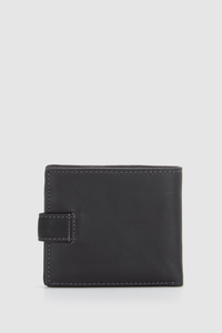 RFID Leather Tab Wallet