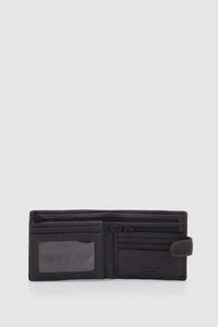 RFID Leather Tab Wallet