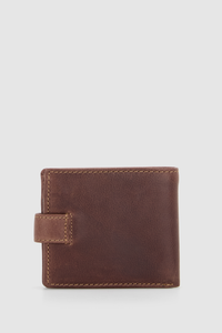 Leather Tab Wallet