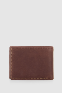 RFID Leather Bifold Wallet