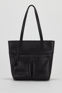 Kit Leather Utility Tote Bag