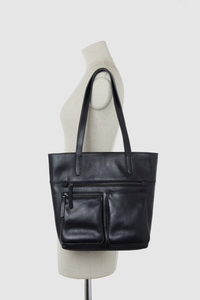 Kit Leather Utility Tote Bag