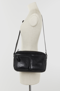 Kit Leather Crossbody Bag