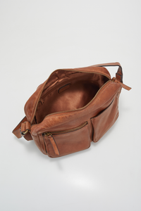 Kit Leather Crossbody Bag