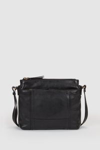 Mica Leather Crossbody Bag