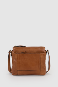 Mica Leather Crossbody Bag