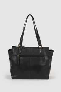 Mica Leather Tote Bag