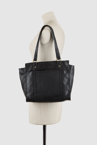 Mica Leather Tote Bag