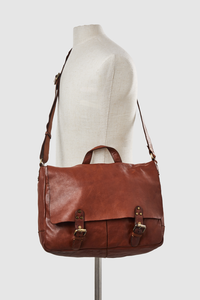 Kingsley Leather EW Satchel