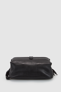 Matt Leather Washbag