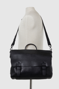 Matt Leather Satchel