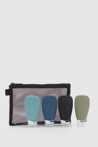 Mesh 4 Bottle Travel Pouch