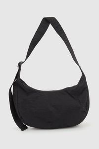 Medium Nylon Crescent Bag